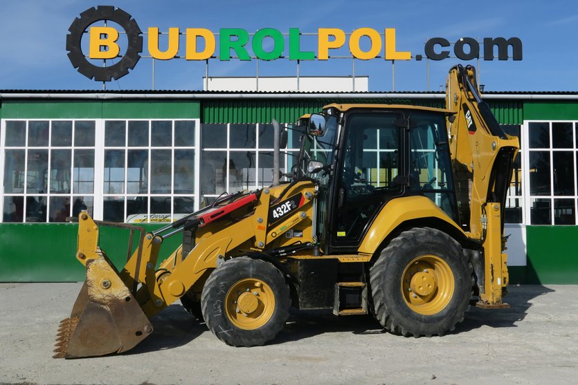 Koparko ładowarka Caterpillar 432F2 / 2016