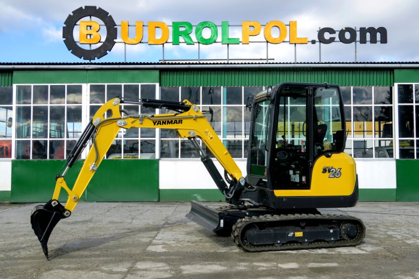 Mini koparka Yanmar SV26 / 2018