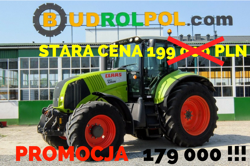 CLAAS Axion 810 Cebis 4x4 wheel tractor