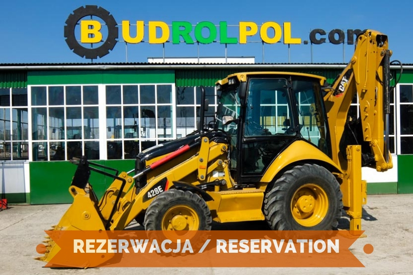 CATERPILLAR 428E Baggerlader, 2012